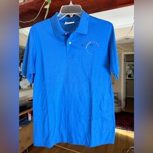 Vintage Hanes Blue Polo - Worldwide Developers Conference 1989 Apple
